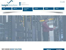 Tablet Screenshot of insight-solutions.co